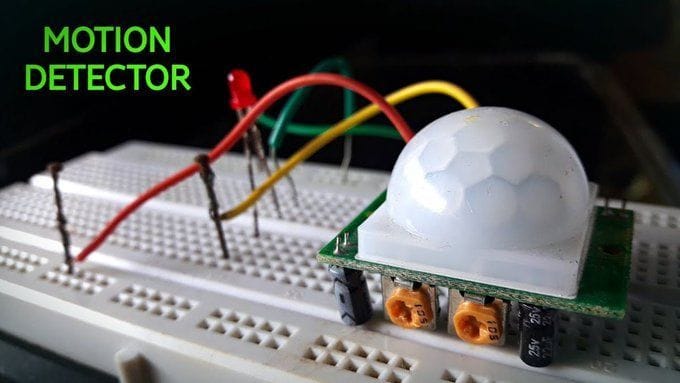 How to make a DIY Motion Detection LED Light using simple electronics